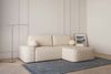 Ecksofa Oval mit Schlaffunktion | Bettkasten | beidseitig montiernar Bild 3