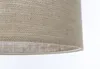 BPS Koncept 0E0-188-70 Hängeleuchte BOHO ELEGANT E27 1x40W Hanf natürlich auf PVC-Kunststoff grau H:100cm Ø70cm dimmbar Bild 3