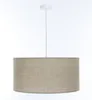 BPS Koncept 0E0-188-70 Hängeleuchte BOHO ELEGANT E27 1x40W Hanf natürlich auf PVC-Kunststoff grau H:100cm Ø70cm dimmbar Bild 2