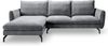 Ecksofa (B/H/T: 259x87x165 cm) in Grau Bild 2