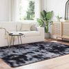 vidaXL Teppich Shaggy Hochflor NAVARRA Dunkelgrau 160x230 cm Polyester 4102840 Bild 3