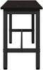 vidaXL Esstischbank Schwarz Eichen-Optik 100 x 32,5 x 48,5 cm 873750 Bild 5