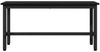 vidaXL Esstischbank Schwarz Eichen-Optik 100 x 32,5 x 48,5 cm 873750 Bild 4