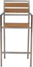 Barhocker Lavarone Teakholz & Edelstahl von Teako Design Bild 2