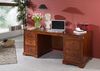 Schreibtisch Akazie 180x80x74 nougat lackiert OXFORD #529 Bild 5