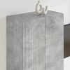 vidaXL TV-Wandschrank Beton Grau 59,5 x 31 x 100 cm Holzwerkstoff 892372 Bild 4