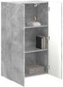 vidaXL TV-Wandschrank Beton Grau 59,5 x 31 x 100 cm Holzwerkstoff 892372 Bild 3
