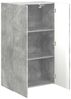 vidaXL TV-Wandschrank Beton Grau 59,5 x 31 x 100 cm Holzwerkstoff 892372 Bild 5