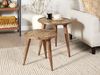Tisch Set RANJA Dunkler Holzfarbton Bild 3