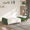 vidaXL Schlafsofa 2-Sitzer Dunkelgrün Samt 375939 Bild 3