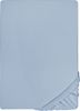 biberna Feinjersey-Spannbetttuch 0077144, eisblau, 1x 90x190 cm - 100x200 cm Bild 5