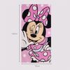 Disney Minnie Mouse Strandtuch Kinder 70 × 140 cm aus 100% Baumwolle 250 gsm Bild 4
