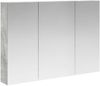 vidaXL Badezimmerspiegelschrank mit Tür Beton Grau 100 x 14,5 x 70 cm 889122 Bild 2