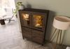 Vitrine Kernbuche 103x40x148 tabacco braun geölt VILLANDERS #202 Bild 2