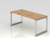 Schreibtisch RS19 O-Fuß eckig 180x80cm Buche Gestellfarbe: Silber Bild 3