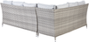 Lounge Set LACONA Hellgrau Bild 5