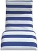 vidaXL Sonnenliege Klappbar Blau und Weiß 175x54x8,5 cm Oxford-Gewebe 4019761 Bild 4