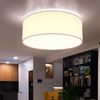 LED Deckenleuchte, Textil, weiß, 30 cm Bild 3