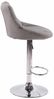2er Set Barhocker Lazio Stoff, grau Bild 5