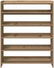 vidaXL Schuhregal Artisan-Eiche 80x25x100 cm Holzwerkstoff 859904 Bild 4