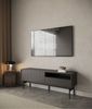 Selsey 'Olar' TV-Element mit Schublade, Holzoptik Esche Portland Schwarz, ca. 56 x 154 x 38 cm Bild 2