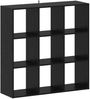 vidaXL Bücherregal Schwarze Eiche 102 x 32 x 102 cm 8009602 Bild 2