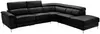 Vente-unique - Relaxsofa Leder Ecksofa elektrisch - Ecke Rechts - Schwarz - SITIA Bild 3