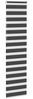 vidaXL Doppelrollo Schwarz 55x230 cm Stoffbreite 50,9 cm Polyester 4014278 Bild 4