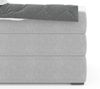 99rooms Madagaskar Boxspringbett Strukturstoff INARI Pastellblau 180x200 cm Taschen-Federung Bild 4