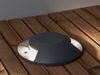 LED Bodenaufbaustrahler 2flammig Aufbauspot 2er SET aussen anthrazit Ø20cm IP65 Bild 3