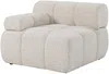 Vente-unique - FACIVIL Sofa Stoff Beige - B 94 cm x H 70 cm x L 282 cm Bild 2