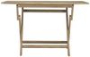 vidaXL Gartentisch Klappbar Grau 120x70x75 cm Massivholz Teak 362763 Bild 3