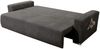 Sofa Couch Schlafsofa Wohnlandschaft Schlaffunktion 3-Sitzer Lincoln Cord Grau Bild 3