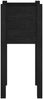 vidaXL Pflanzkübel Schwarz 31x31x70 cm Massivholz Kiefer 810787 Bild 4