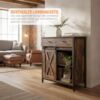 Relaxdays Sideboard mit Schiebetür Bild 5