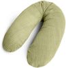 Amilian Stillkissen XXL 170 cm Schwangerschaftskissen Seitenschläferkissen U-Form, Set, mit Bezug, Cord-Optik, geräuscharm, Made in EU Bild 2