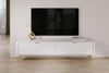 AX LIVING Eleganter TV Lowboard modern Weiß Vespasia 200 2T – 200 cm Bild 3