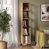 Bücherregal Amber Eiche Wotan 36 x 186.6 cm Vicco Bild 5