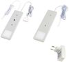 kalb LED Unterbauleuchte LED Unterbauleuchte Solid2, SET silbergrau, mech. Schalter, 3W, 2er Set neutralweiß, warmweiß/neutralweiß Bild 2