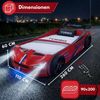 Autobett GTE Kinderbett im Rennwagen-Design mit Lattenrost Farbe Rot Bild 5
