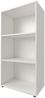 Büro-Set >Trio< in Weiß - 121x76x33cm (BxHxT) Bild 2