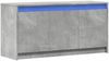 vidaXL TV-Schrank mit LED-Beleuchtung Betongrau 100x34x50 cm 852211 Bild 3