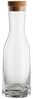 BOHEMIA SELECTION Wasserkaraffe LA BELLA, Transparent, Ø 10 cm, 1,2 Liter Bild 3