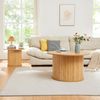 Couchtisch Ledepid 48xØ80 cm Natur [en. casa] Bild 2