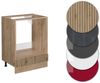 Herdumbauschrank R-Line Artisan-Eiche 60 cm ohne Arbeitsplatte Vicco Bild 3