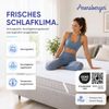 Arensberger Matratzen Topper ESSENCE, 90x200cm, Gelschaum Matratzentopper, waschbarer Bezug, geeignet für Federkern & Schaumstoff Matratzen, Höhe 5cm Bild 3