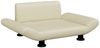 vidaXL Hundebett Creme 70x45x28 cm Kunstleder Bild 2