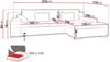 Ecksofa Bangkok Premium (Farbe: Maya 05, Seite: Links) Bild 4