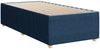 vidaXL Boxspringbett mit Matratze Blau 90x200 cm Stoff 3294252 Bild 3
