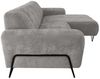 Beautysofa Ecksofa mit schwarzen Metallbeinen VOLARE MINI, mit modernem Design und hohem Sitzkomfort, ohne Schlaffunktion Bild 2
